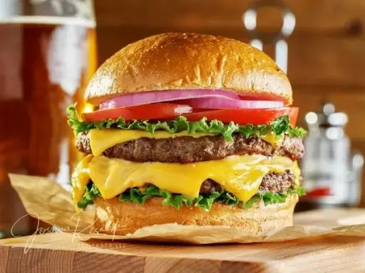 double cheese burger