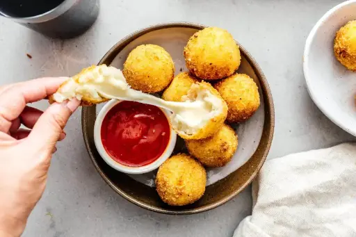 cheesy potato balls